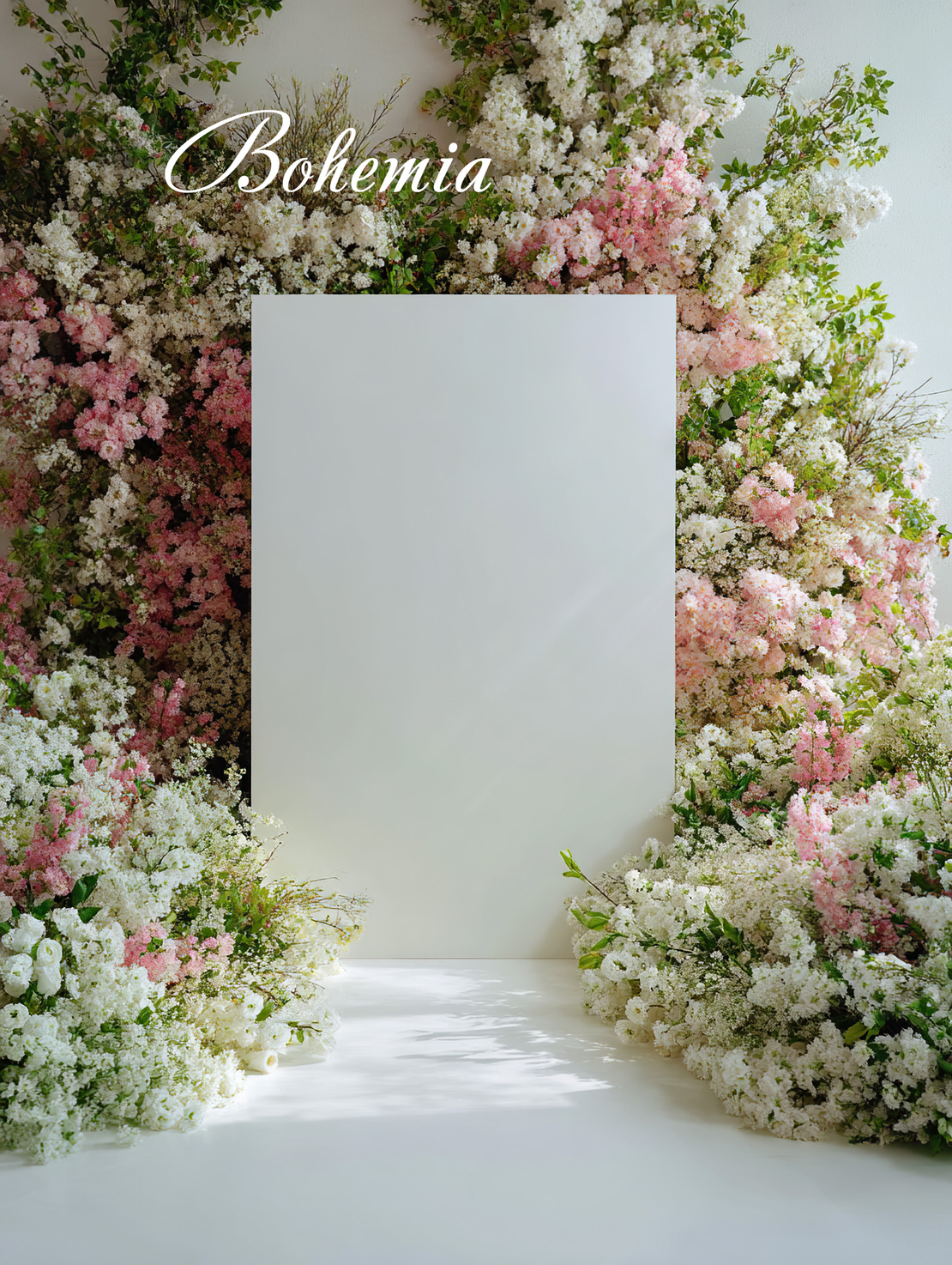 Пролетен фотографски фон с цветя 99