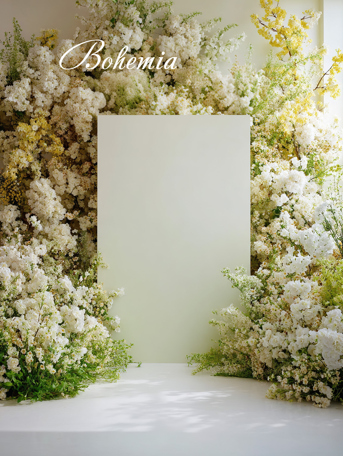 Пролетен фотографски фон с цветя 74