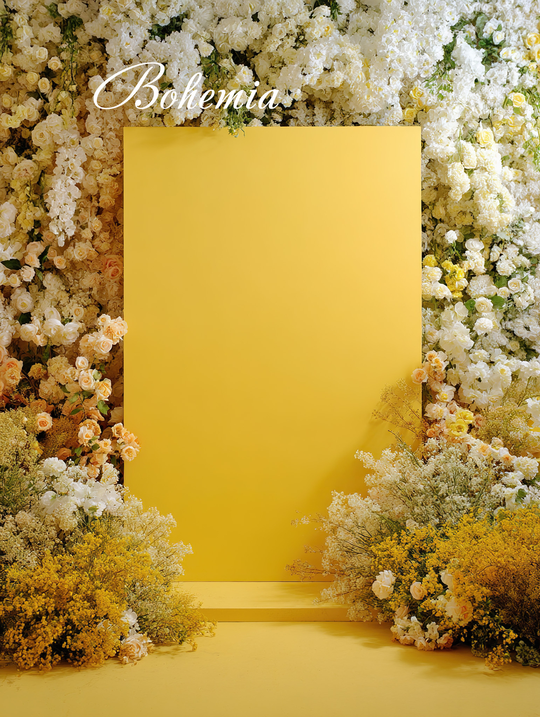 Пролетен фотографски фон с цветя 101