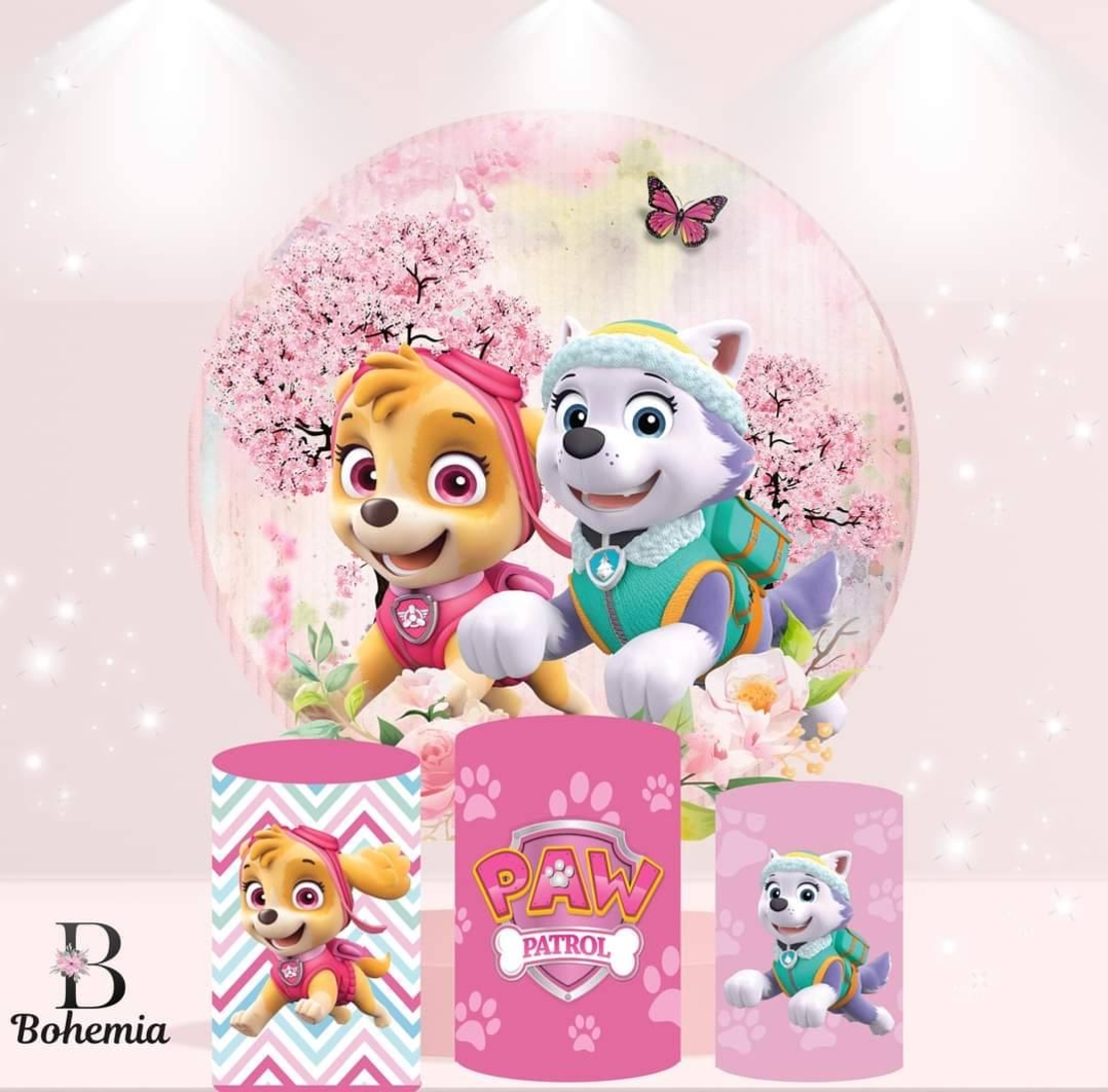 Фон винил Пес Патрул