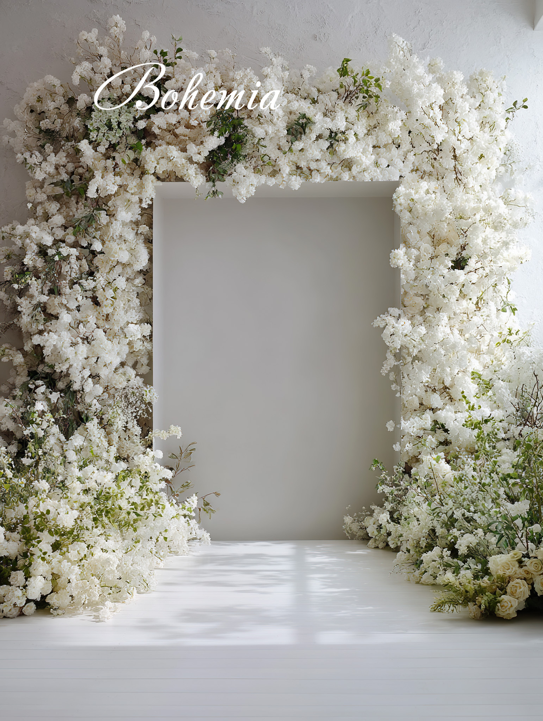 Пролетен фотографски фон с цветя 119