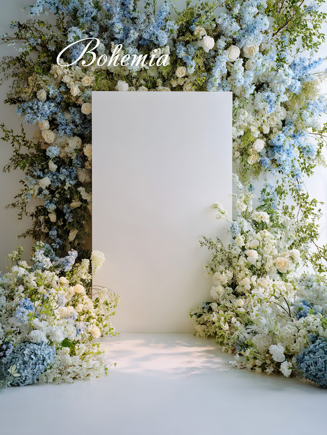 Пролетен фотографски фон с цветя 129