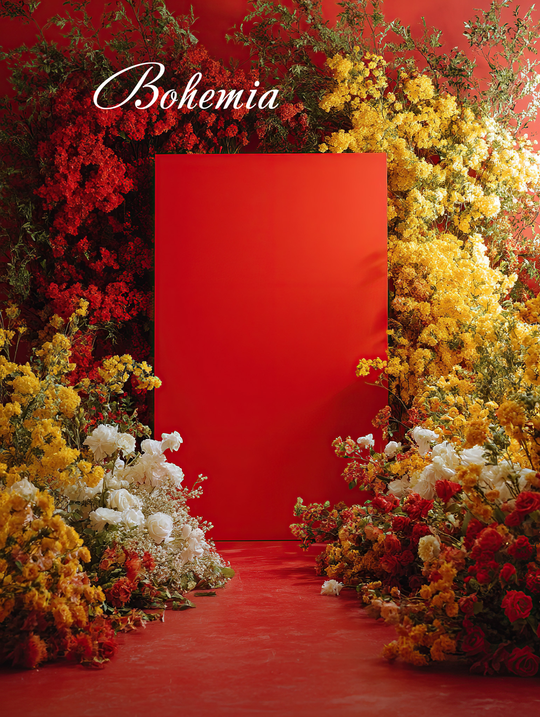 Пролетен фотографски фон с цветя 117