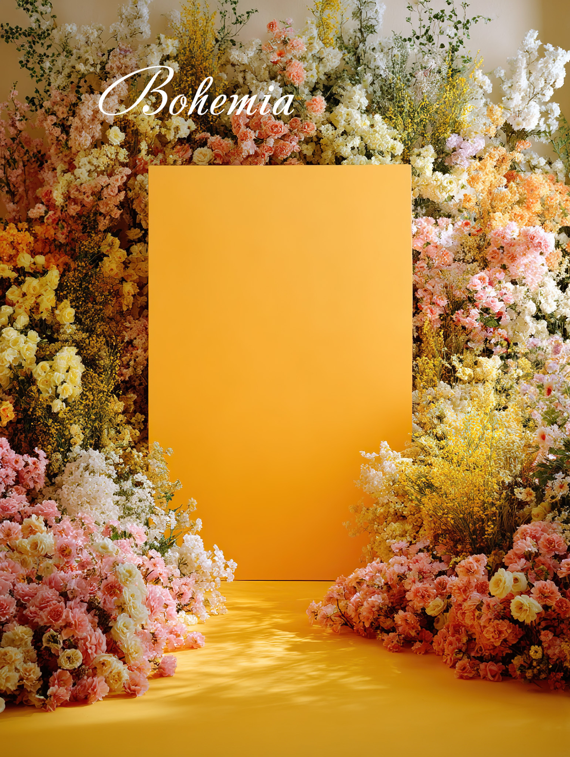 Пролетен фотографски фон с цветя 58