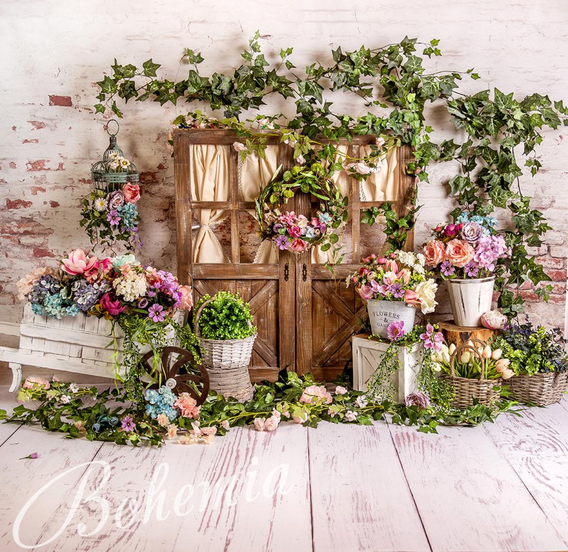 Пролетен Великденски фотографски фон 77