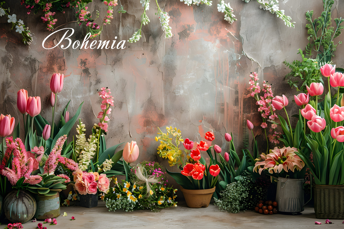 Пролетен Великденски фотографски фон 57