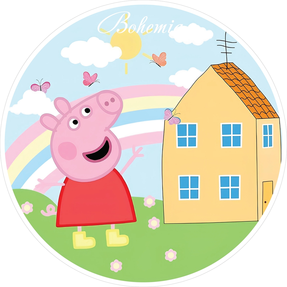 Фон винил Прасето Пепа