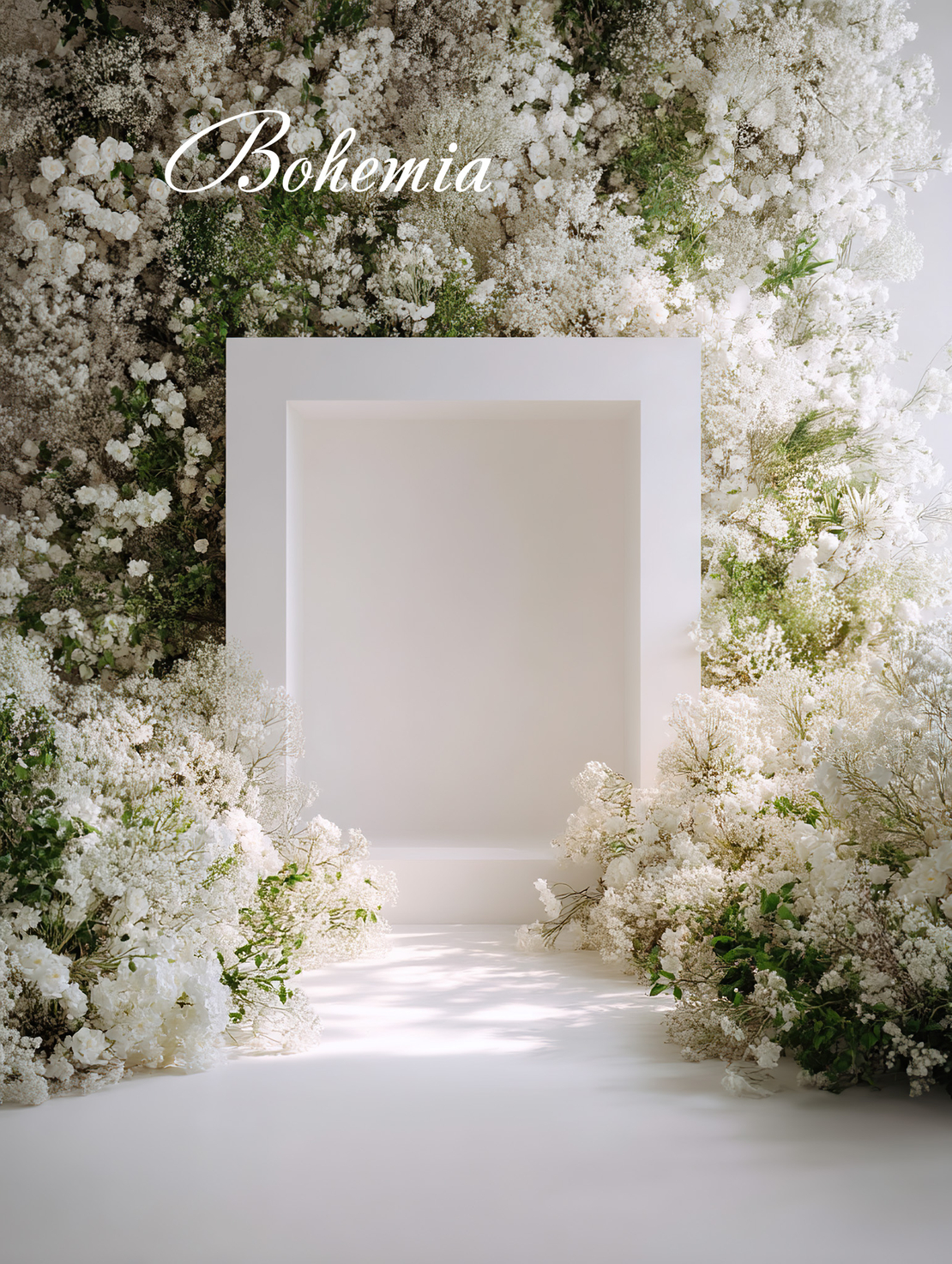 Пролетен фотографски фон с цветя 111