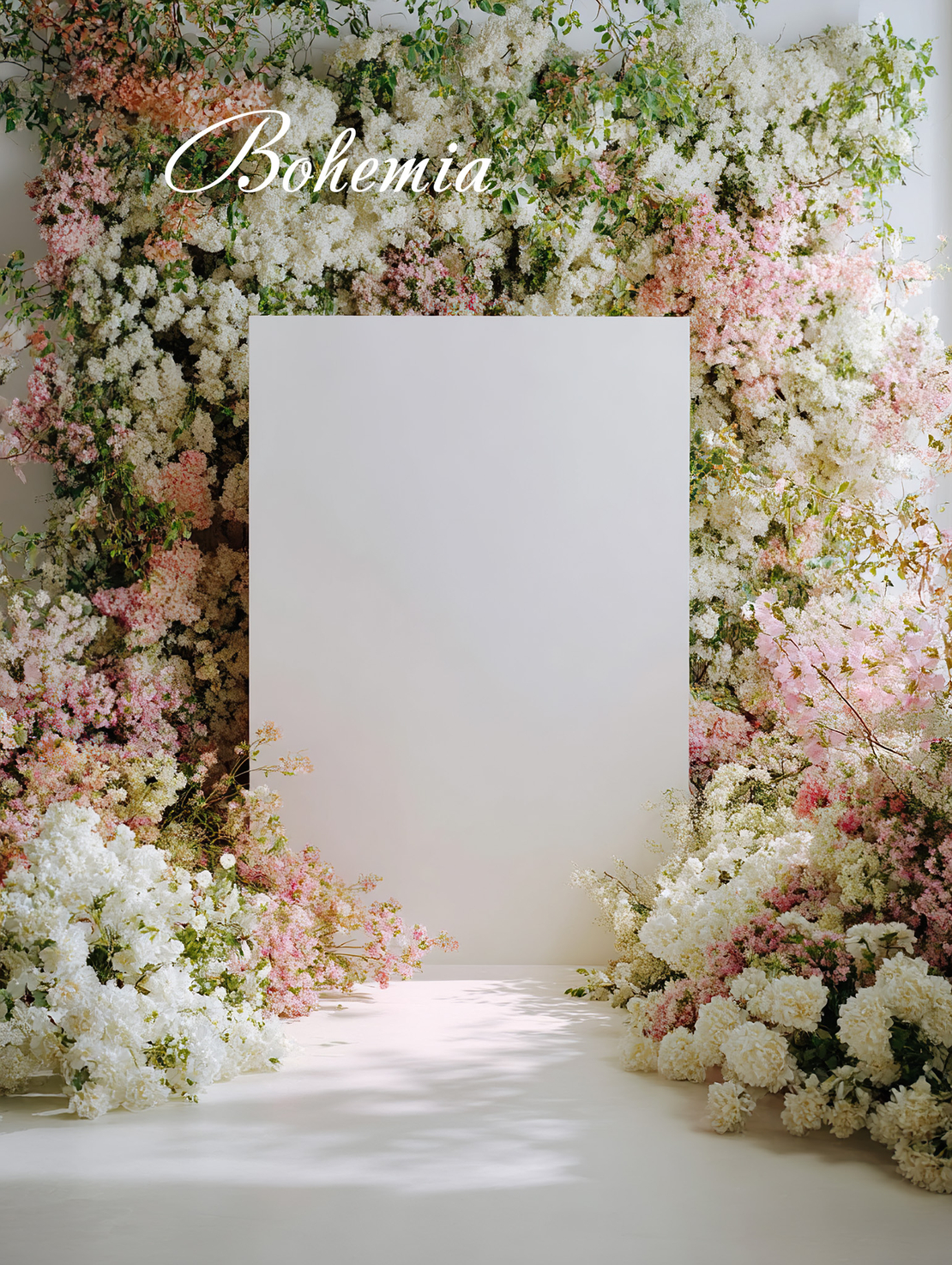 Пролетен фотографски фон с цветя 126