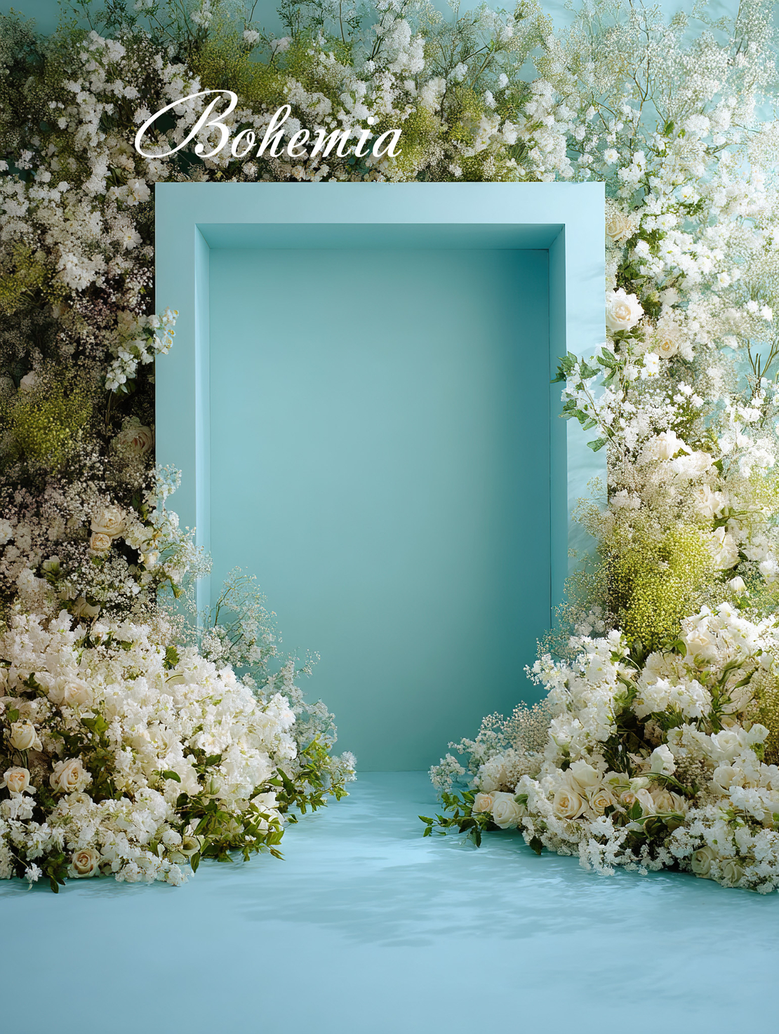 Пролетен фотографски фон с цветя 51