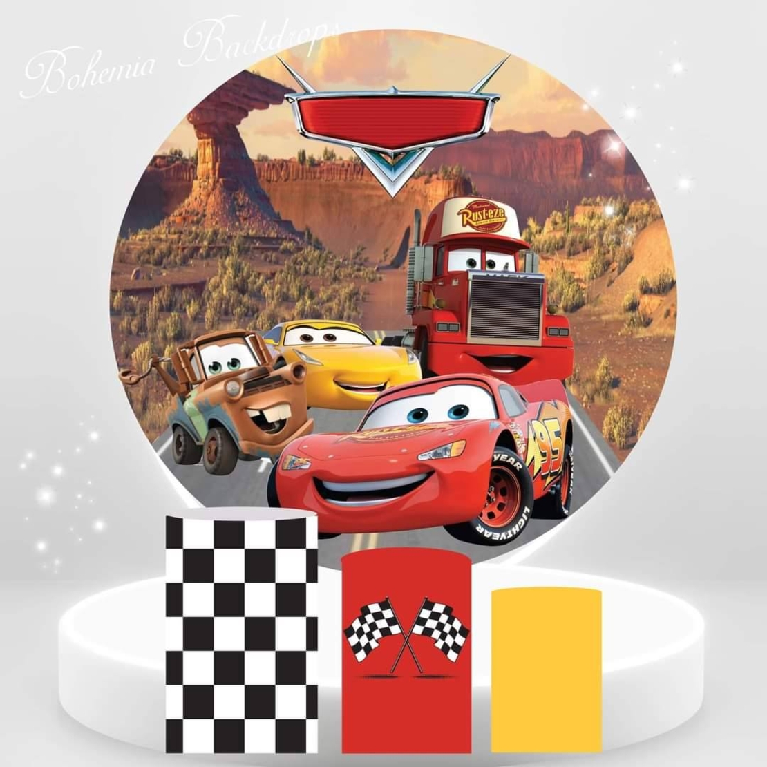 Фон винил Светкавицата Маккуийн