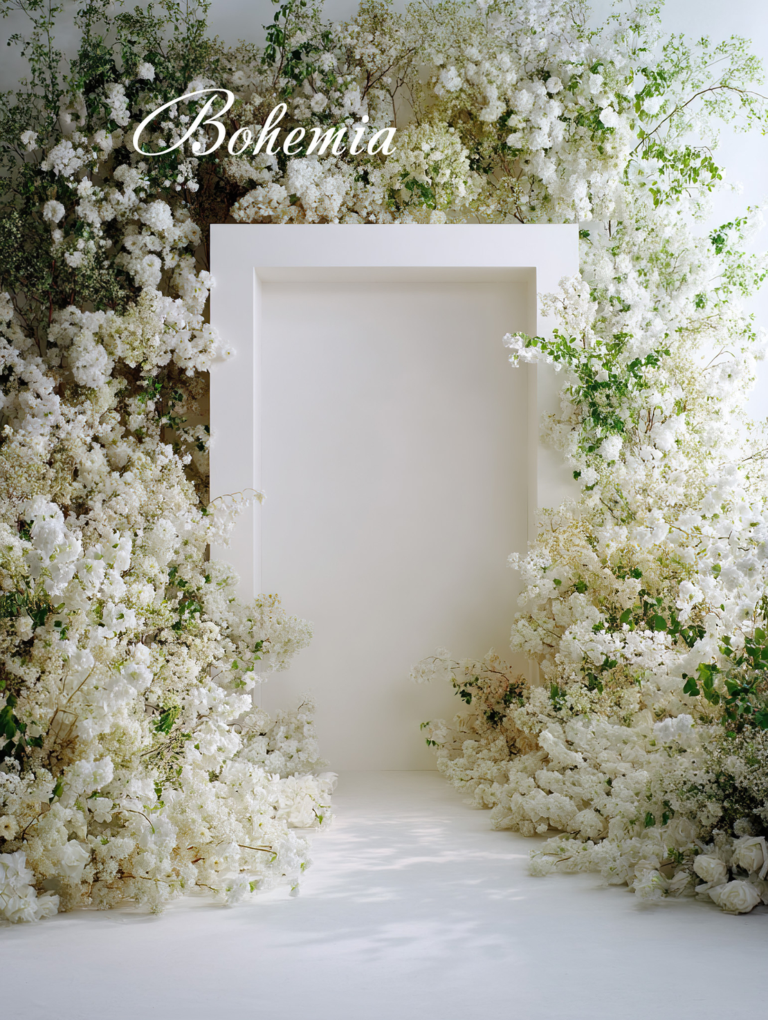 Пролетен фотографски фон с цветя 135