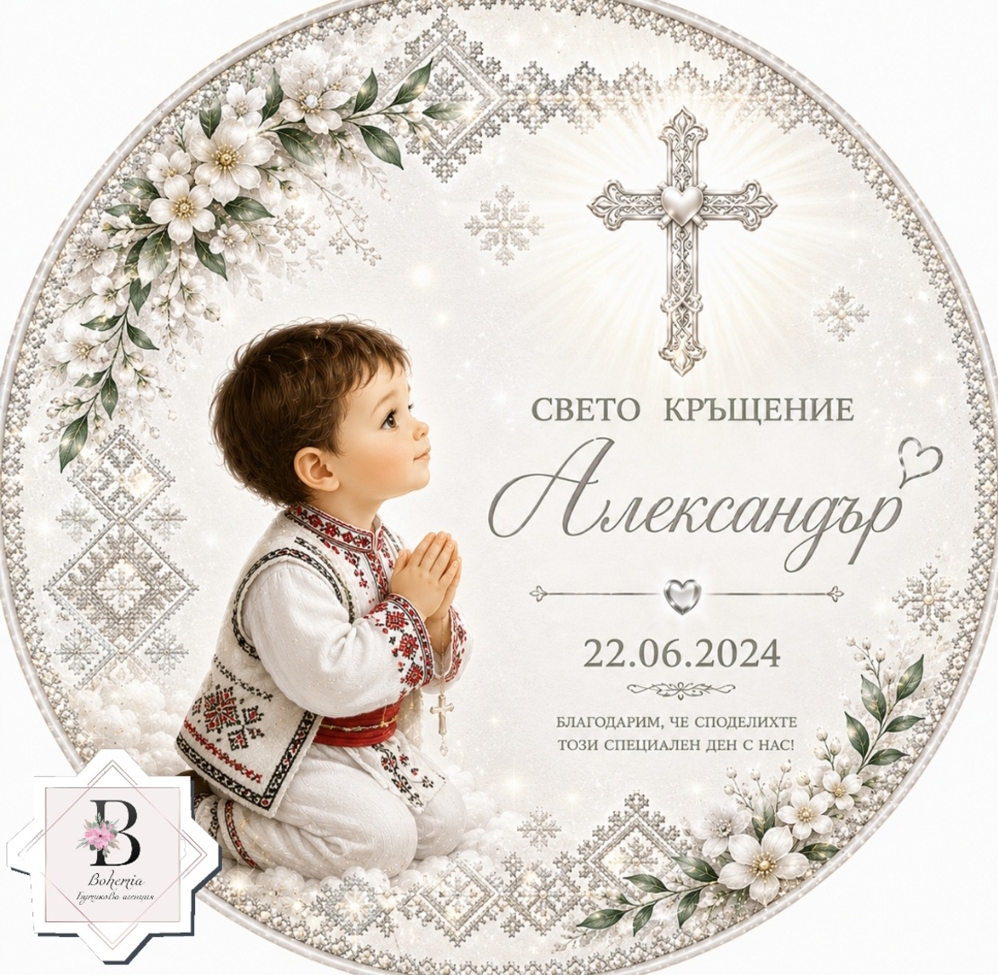 Фон за кръщене 50