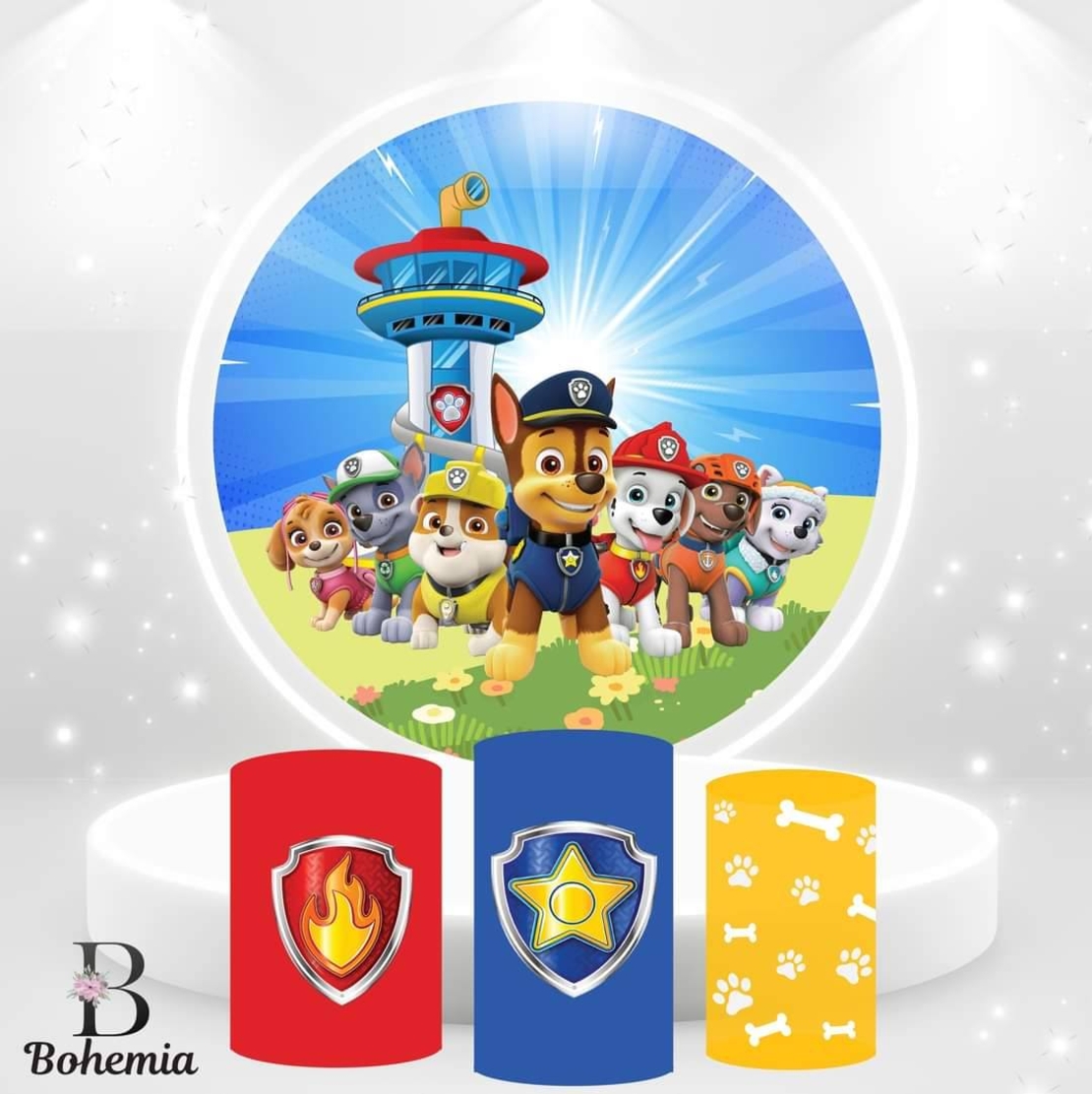 Фон винил Пес Патрул