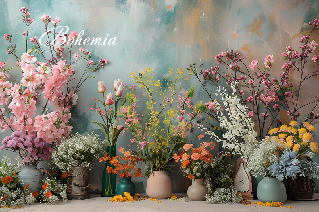 Пролетен Великденски фотографски фон 49