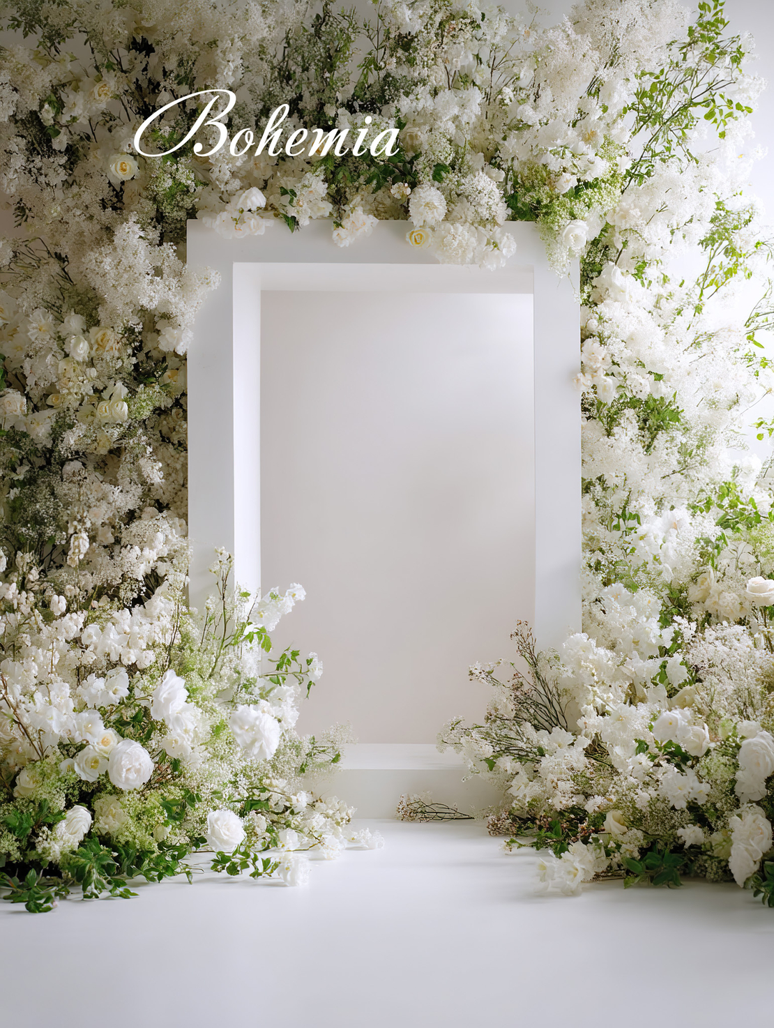 Пролетен фотографски фон с цветя 121