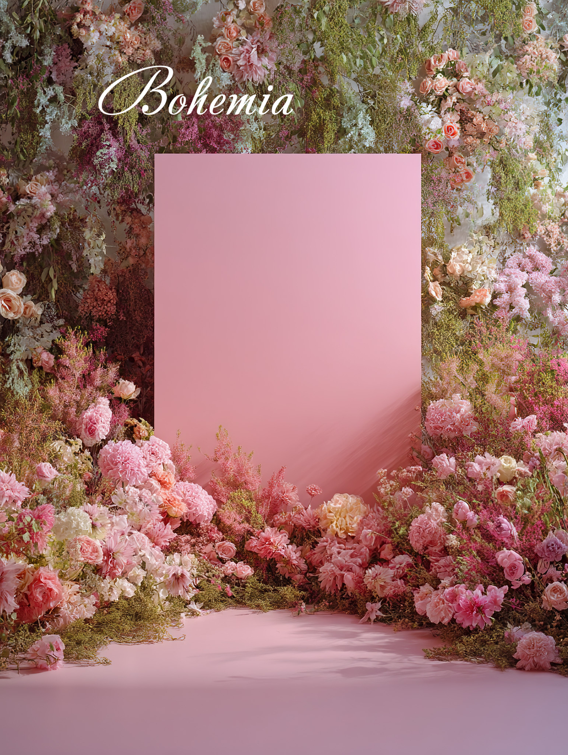 Пролетен фотографски фон с цветя 70