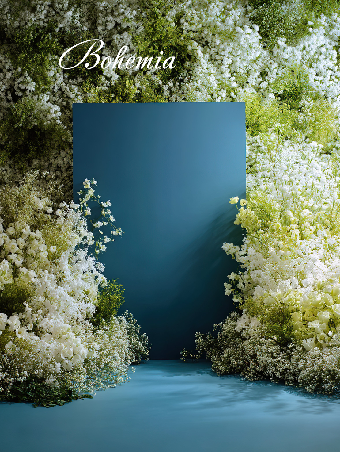 Пролетен фотографски фон с цветя 80