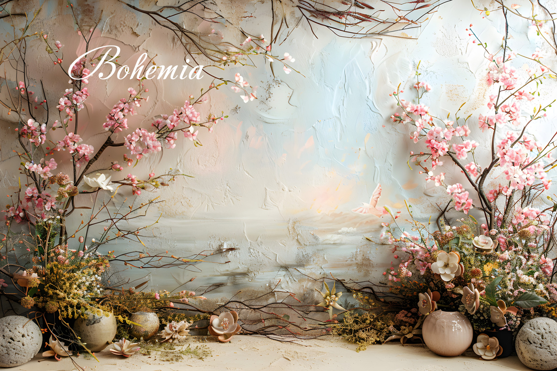 Пролетен Великденски фотографски фон 48