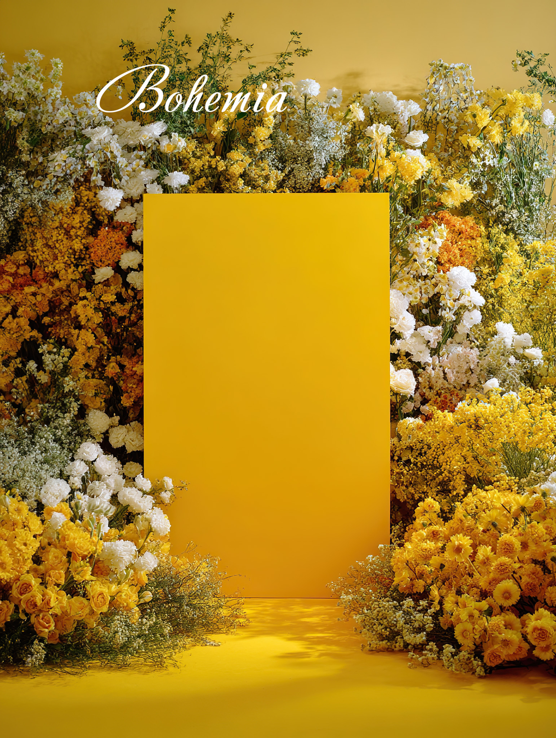 Пролетен фотографски фон с цветя 81