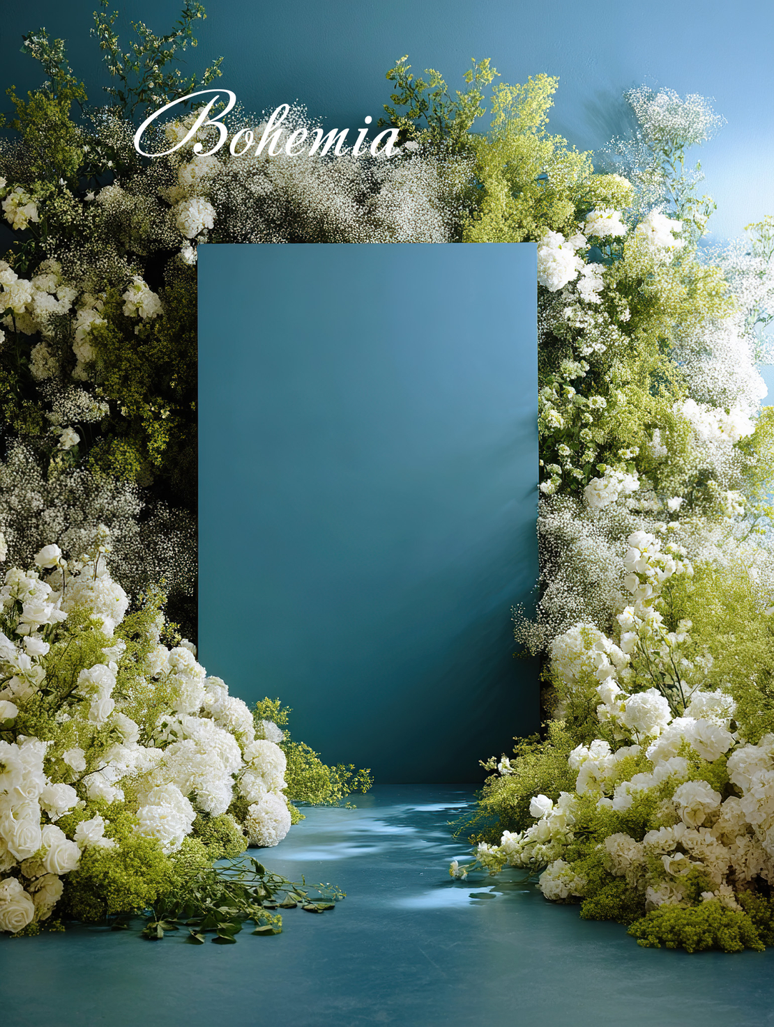 Пролетен фотографски фон с цветя 138