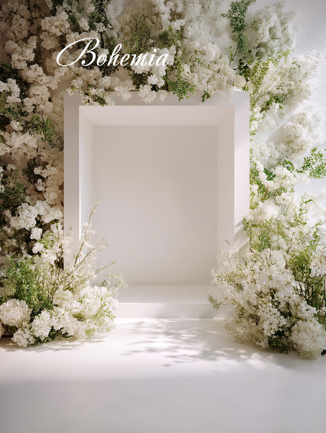 Пролетен фотографски фон с цветя 89