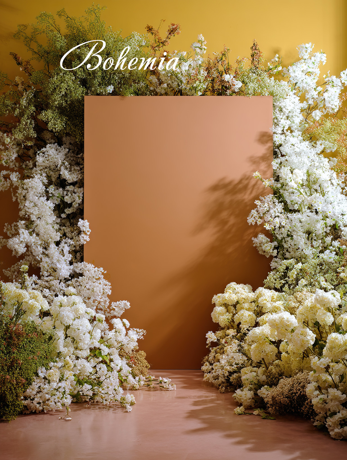 Пролетен фотографски фон с цветя 52