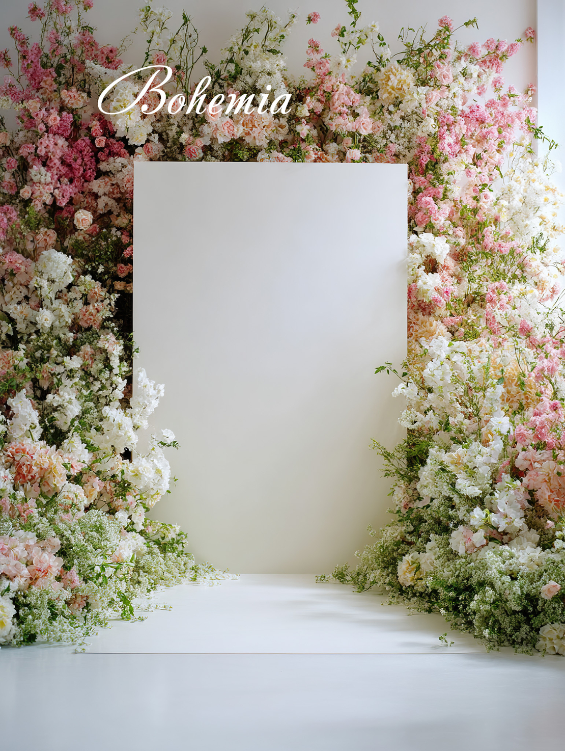 Пролетен фотографски фон с цветя 142