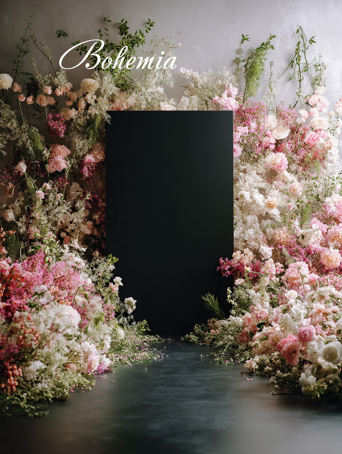 Пролетен фотографски фон с цветя 145