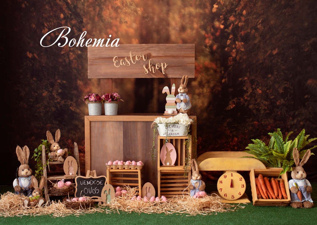 Пролетен Великденски фотографски фон 104