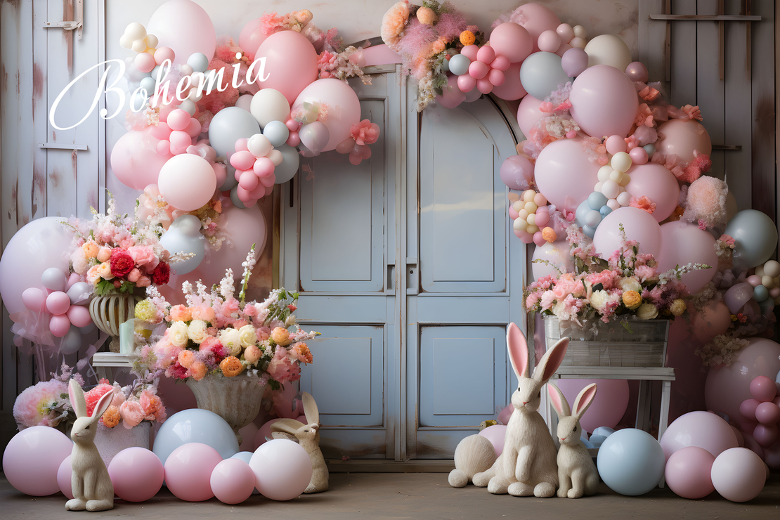 Пролетен Великденски фотографски фон 47