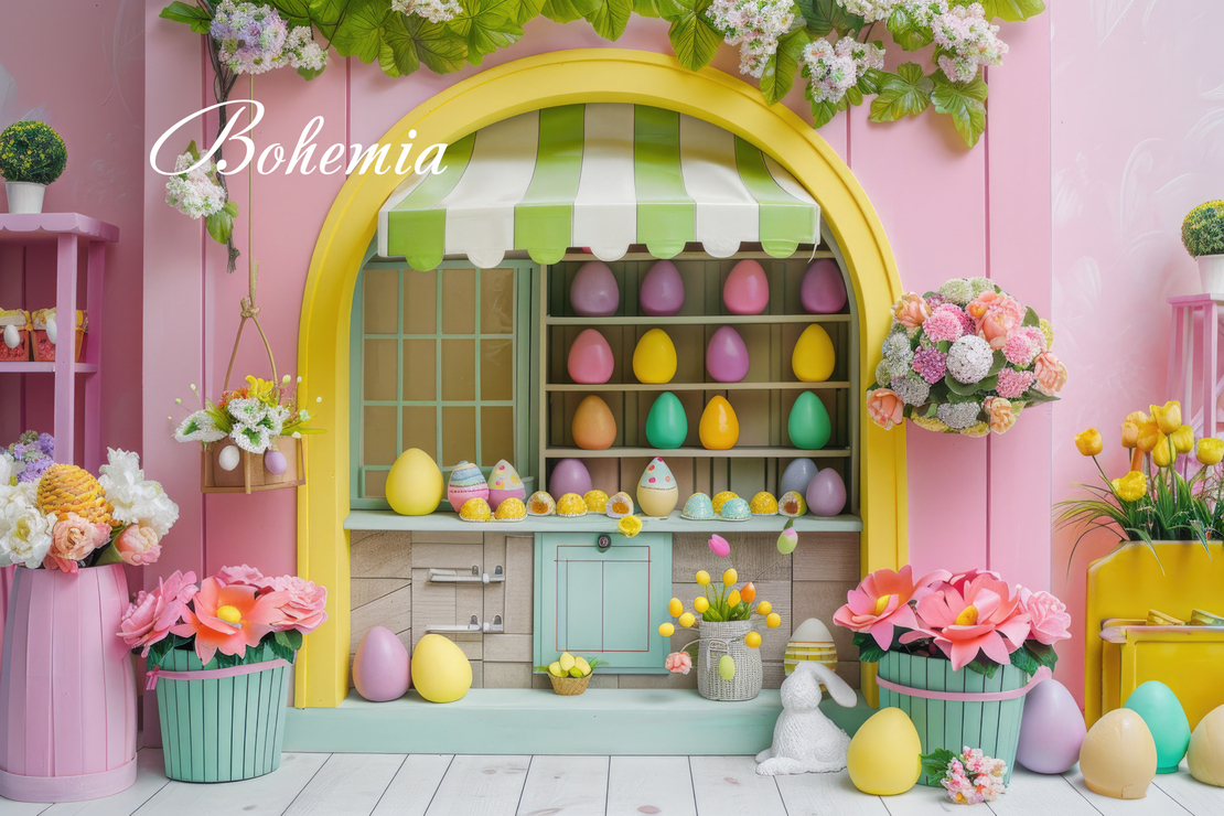 Пролетен Великденски фотографски фон 98