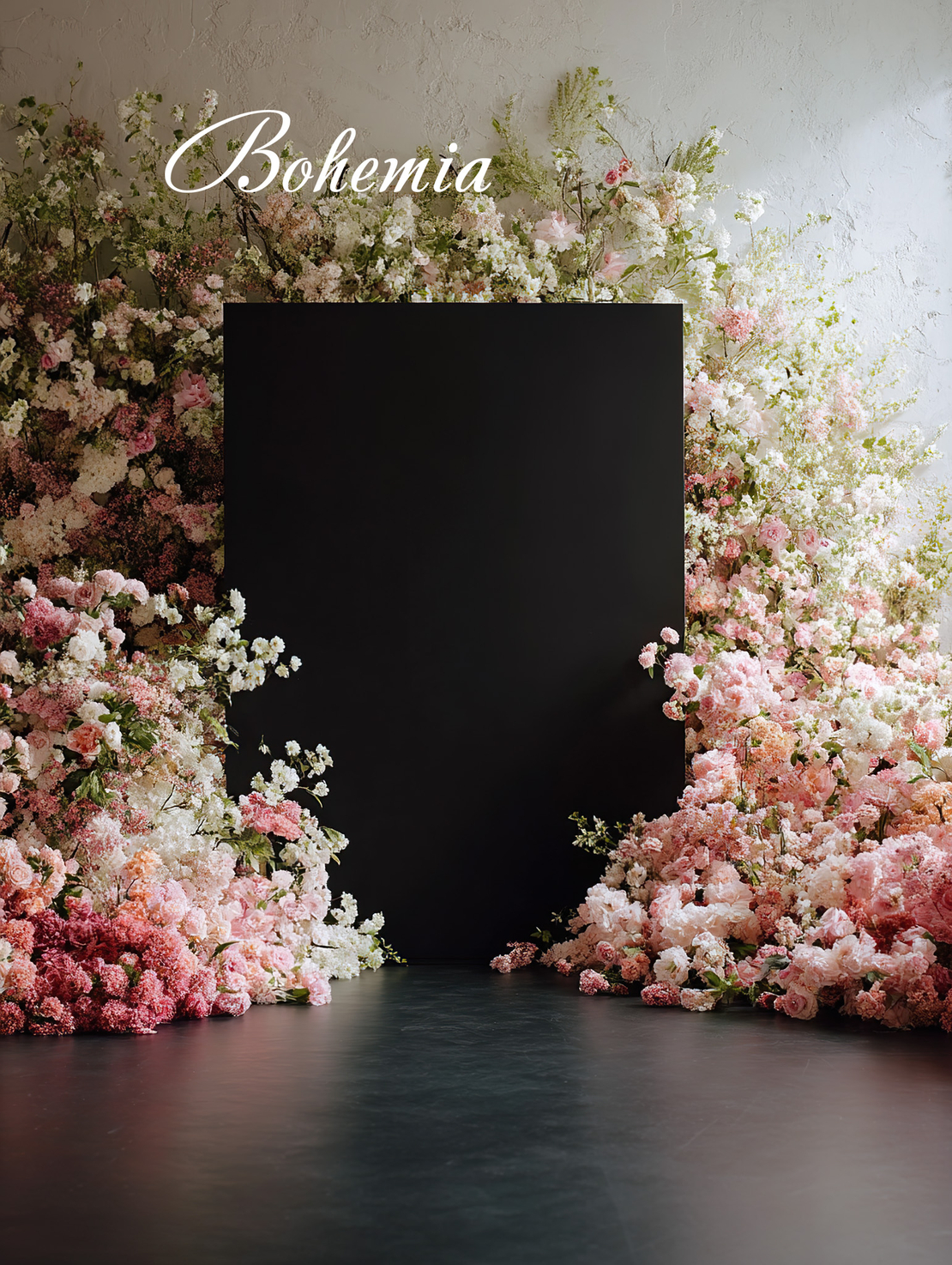 Пролетен фотографски фон с цветя 95