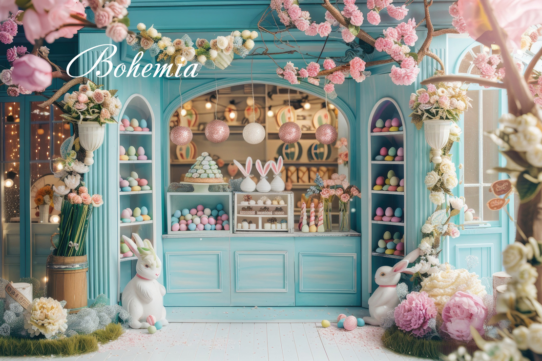 Пролетен Великденски фотографски фон 75