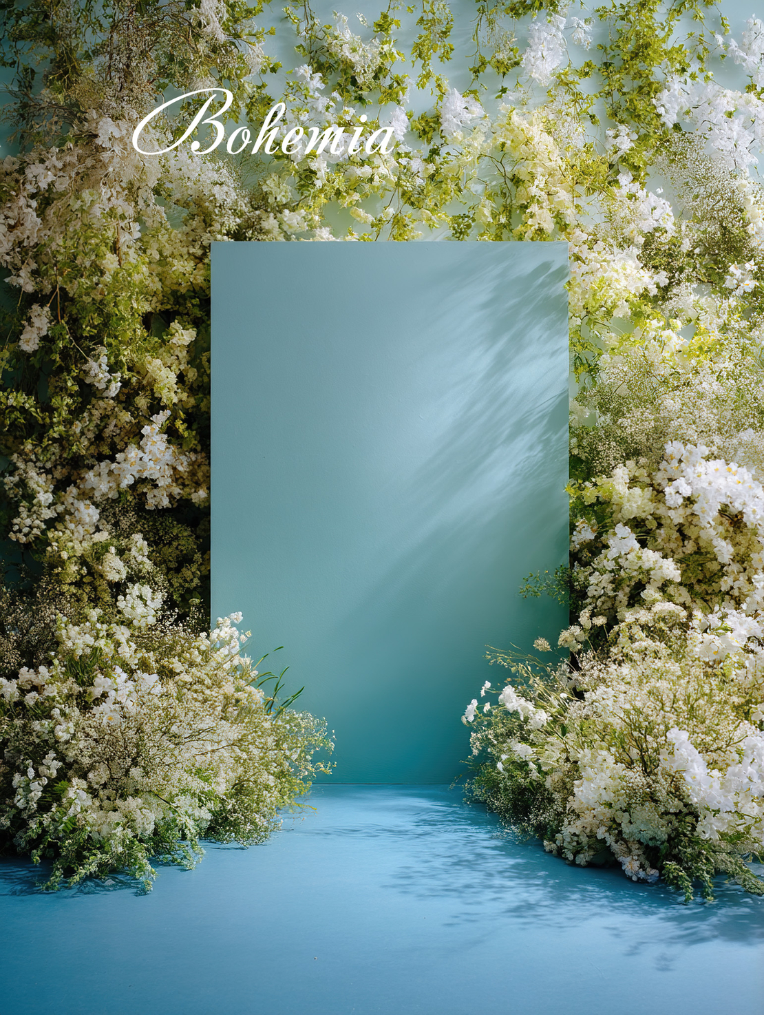 Пролетен фотографски фон с цветя 134