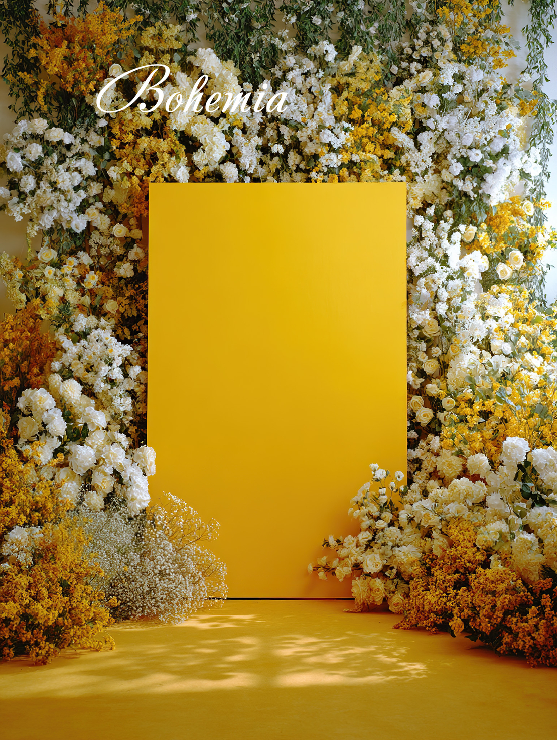 Пролетен фотографски фон с цветя 63