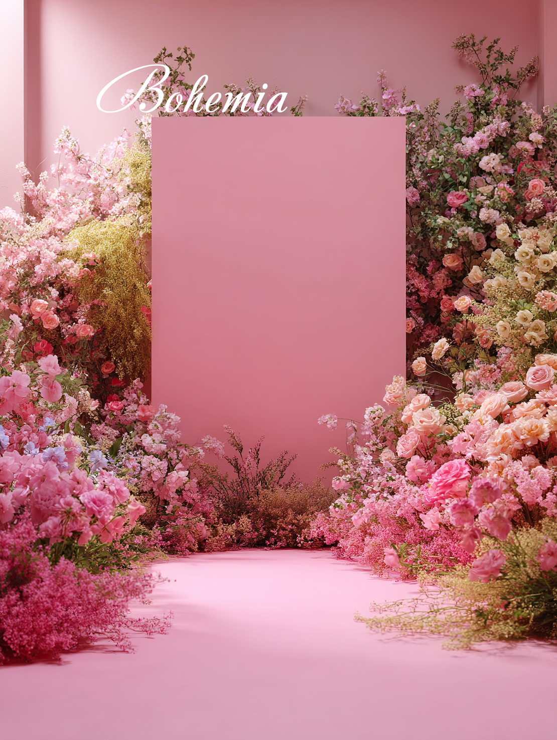 Пролетен фотографски фон с цветя 139