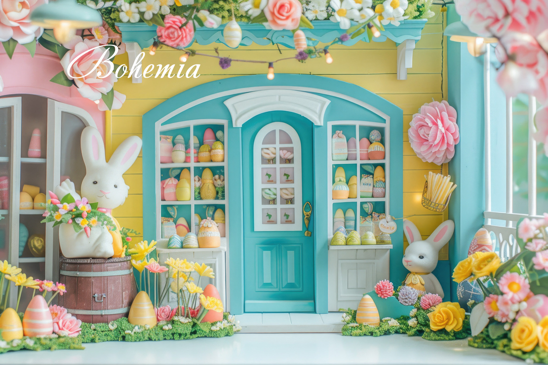 Пролетен Великденски фотографски фон 99