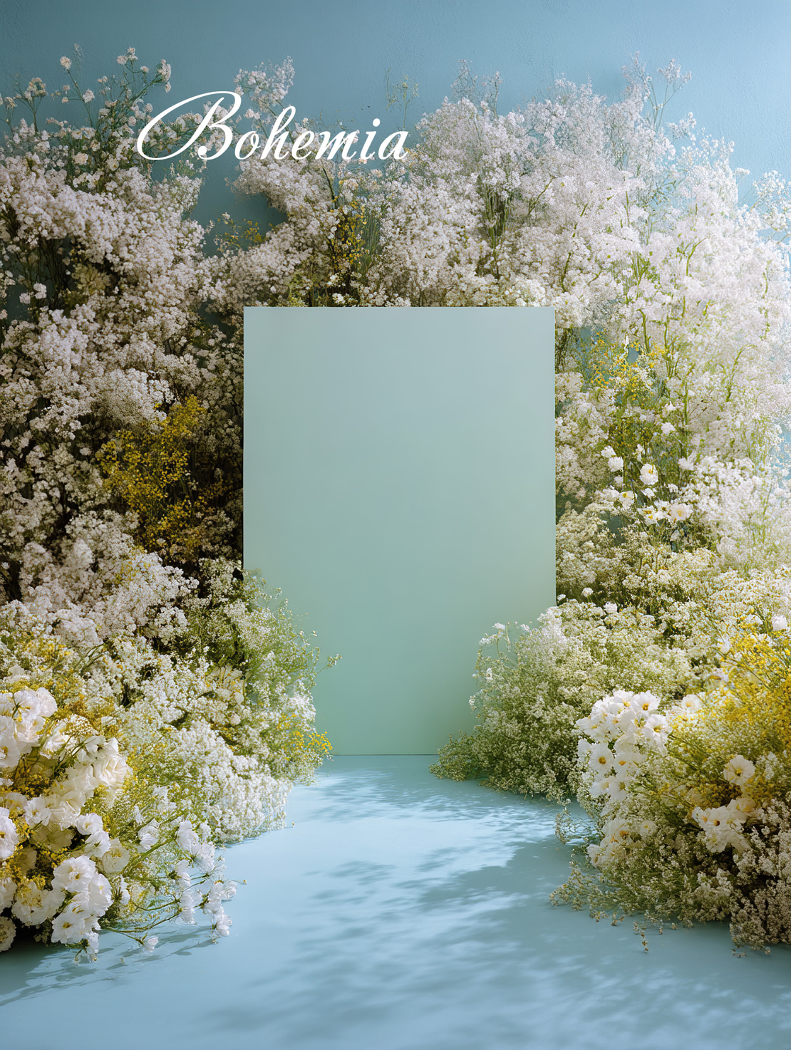 Пролетен фотографски фон с цветя 72