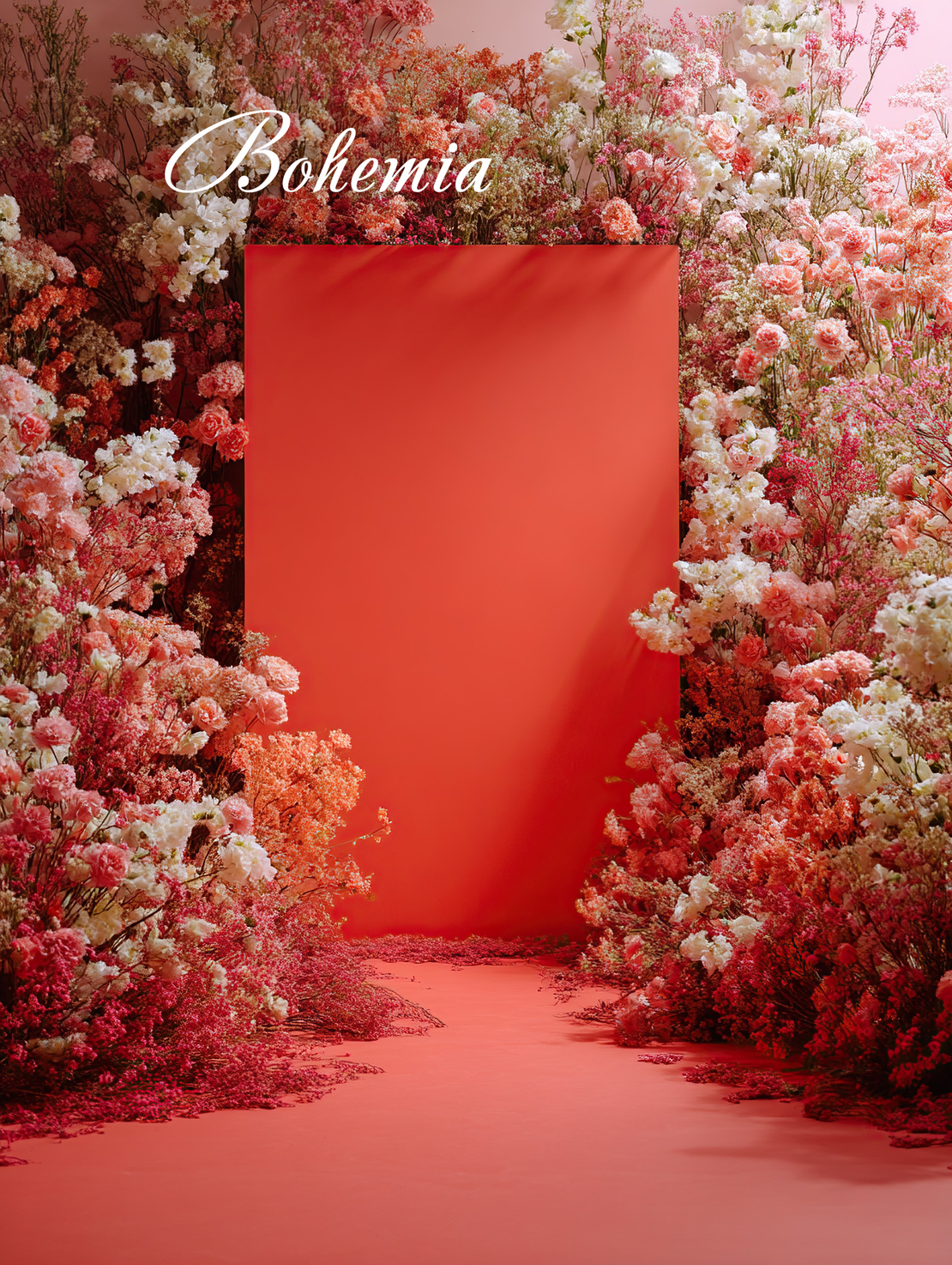 Пролетен фотографски фон с цветя 57