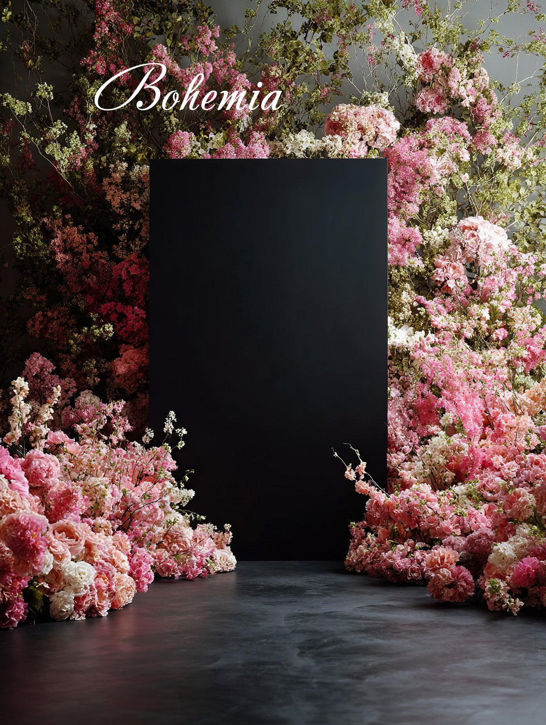 Пролетен фотографски фон с цветя 143