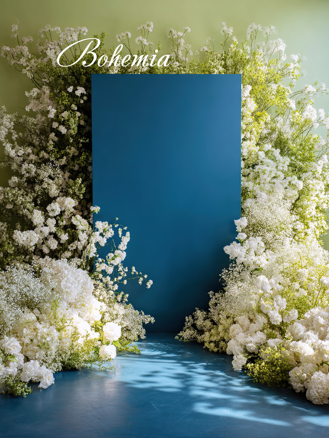 Пролетен фотографски фон с цветя 92