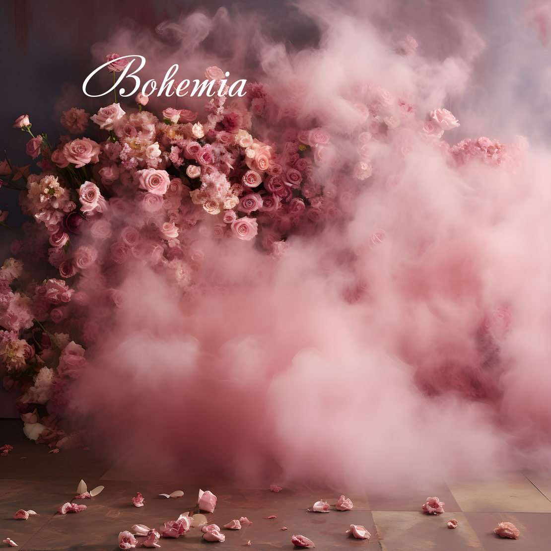 Пролетен фотографски фон с цветя 44