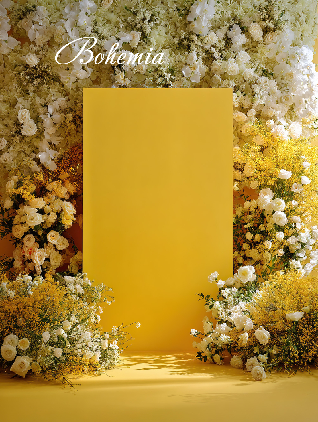 Пролетен фотографски фон с цветя 96