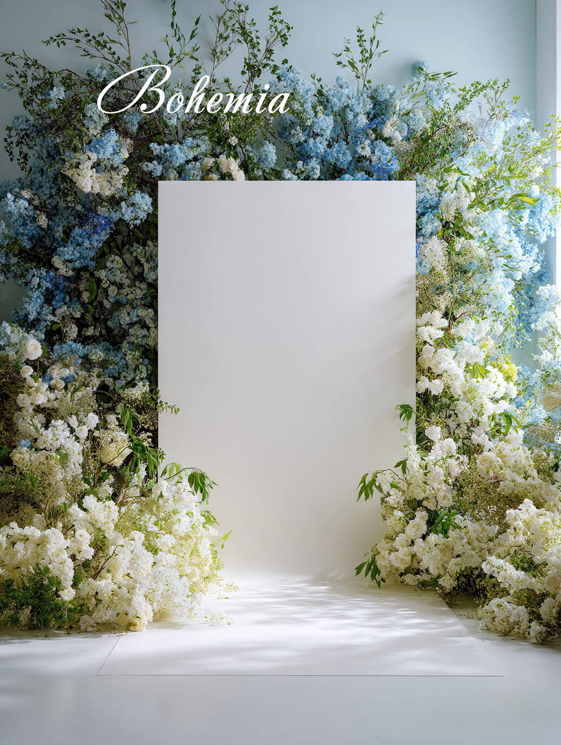 Пролетен фотографски фон с цветя 88