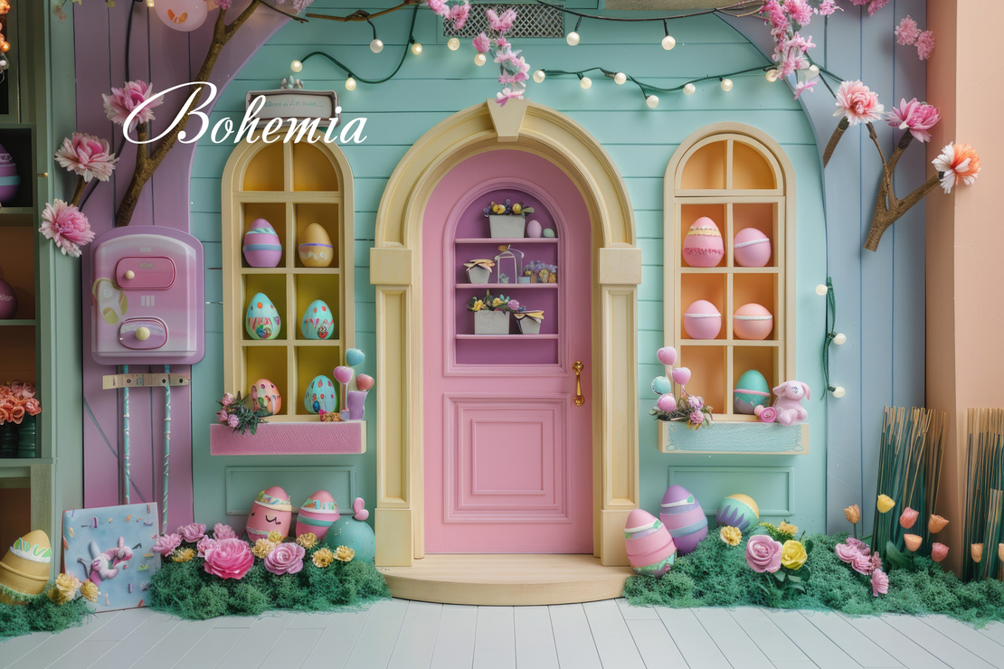 Пролетен Великденски фотографски фон 105