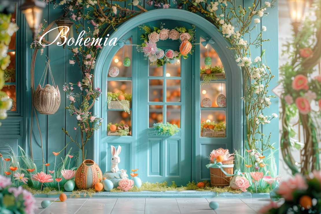 Пролетен Великденски фотографски фон 60