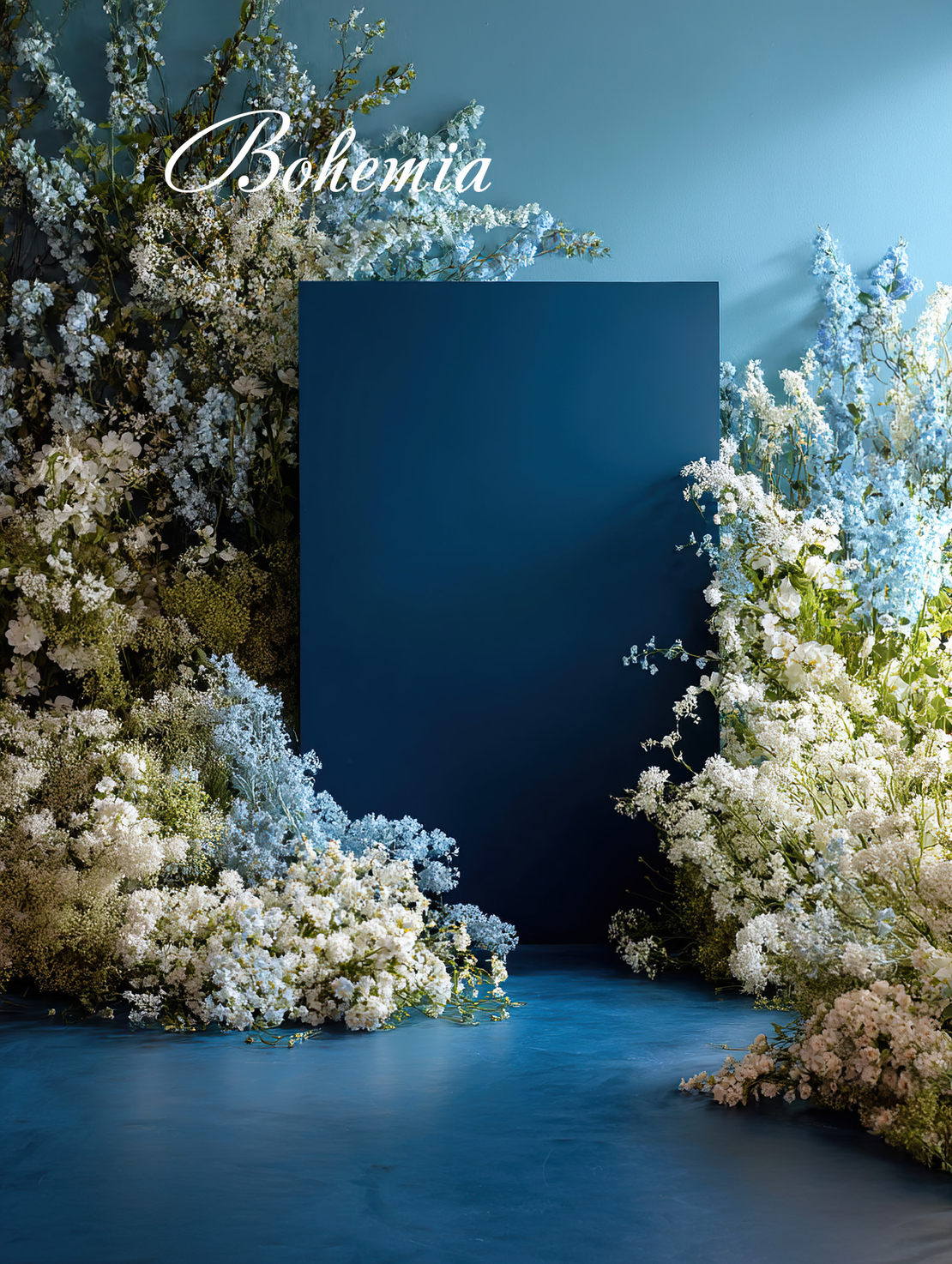 Пролетен фотографски фон с цветя 83