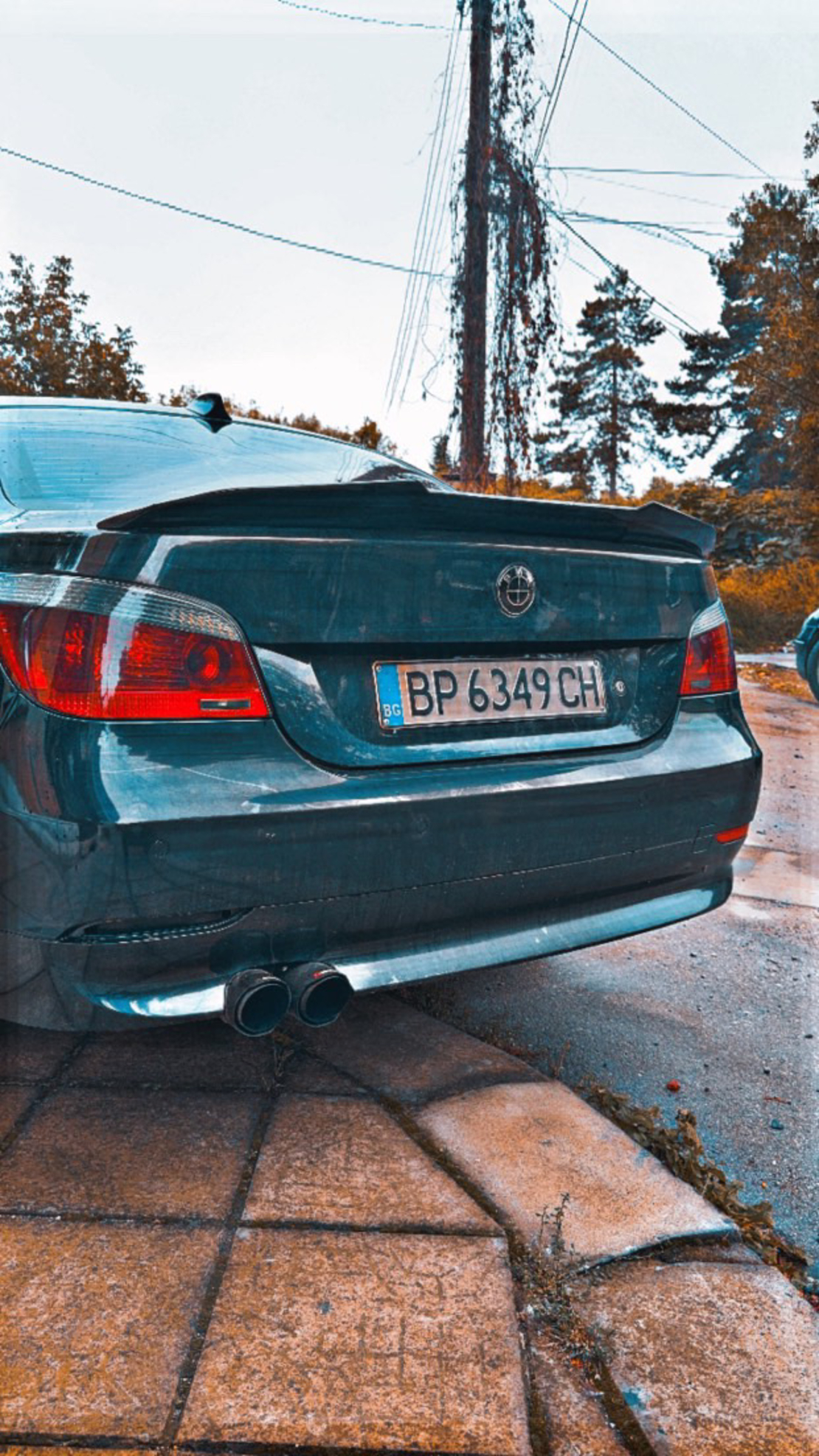 PSM спойлер за багажник E60