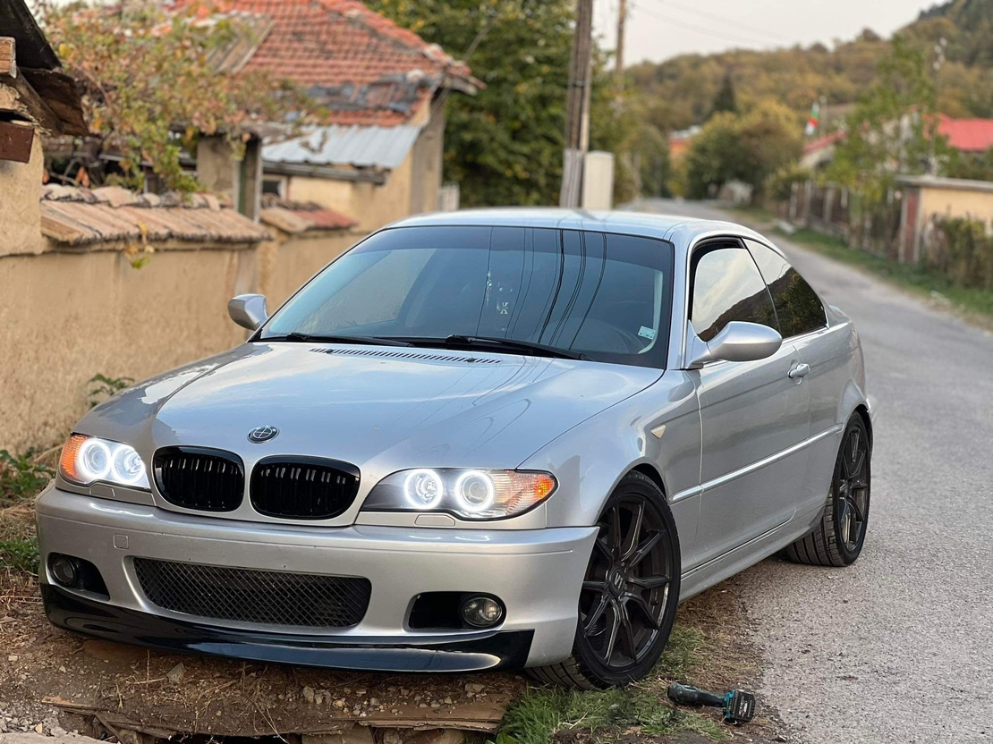 CSL лип за предна Мтех броня Е46